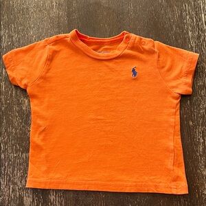 Polo by Ralph Lauren Bright Orange Kids Tee